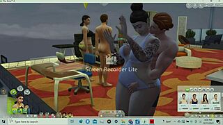 Thick wide-hip asian crushes lucky guys boner then swallows his dick whole while teasing