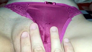 Skinny Wife's Tight Pussy Takes Creampie In Pink Panties