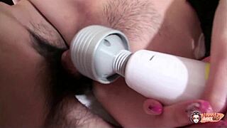 sweet asian teen vibes vibrator then rides cock before shower