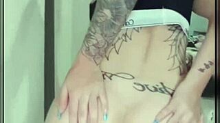 naughty brazilian rachell miranda rides her dildo like a pro