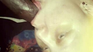 Big Black Cock Sucking Interracial Ass Action