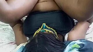 damn this juicy ebony bbw's ass takes it deep and sloppy