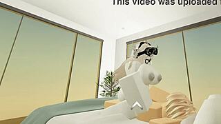 EXPERIENCED COWGIRL RIDER BOUNCES HARD IN TYPICAL ROBLOX CONDO SEX SESSION 6