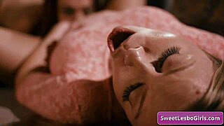 Amazing hot lesbian babes Britney Amber and Sabina Rouge devour hairy wet pussies to orgasm!