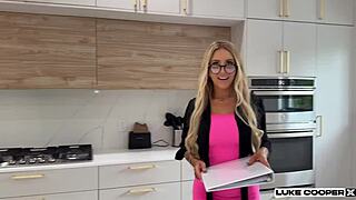 Hot blonde milf realtor, wanna fuck to seal the deal?