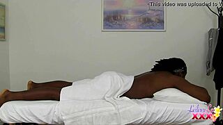 Petite Milf Gets Interracial Monster Cock Foot Massage Turning into Happy Ending Cumshot