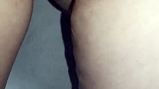 pregnant flashing her ass hole on toilet then bide tease?
