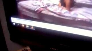 wanna watch me fuck my fat wife while she eyes my petite teen stepdaughter vid?