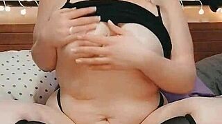 ambe36dd's big natural tits tease curvy mature housewife body