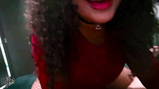 birthday turns wild as wife and curvy friend take turns sucking and riding until cum covers their big tits