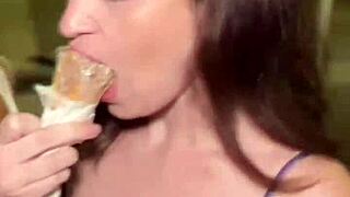 Macey Meadows and Nicole Rae Share Juicy Cock Riding in Lingerie Orgy