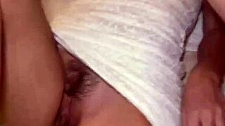 Macey Meadows and Nicole Rae Share Juicy Cock Riding in Lingerie Orgy