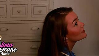 TEEN NURSE IN STOCKINGS N LINGERIE DEEPTHROATS CUMSHOT FACIAL NURSE FETISH ORAL FOR PATIENT