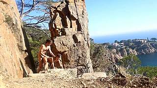 i crave outdoor sex with my hot partner on the path