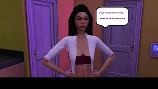 i'm the slutty neighbor gettin revenge fuckin that group hard after hubby cheated!!