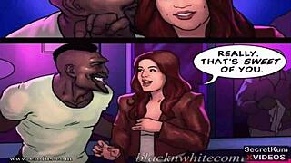 In Kardashians parody episode 3 and 4 angry wife catches sidechick's lipstick on hubby's BBC leading to wild interracial cheating gangbang