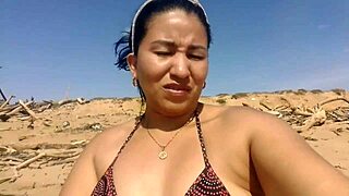Morena Latina Sucks Stepdad's Cock in Mutual Jerk