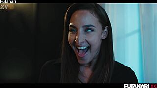 Shemale futa amirah adara creampies cute petite blonde in horror parody roleplay