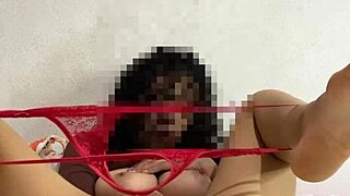Leaked vid catches Mexican Alexia de Monterrey fingering in sexy lingerie!