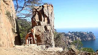 i crave outdoor sex with my hot partner on the path