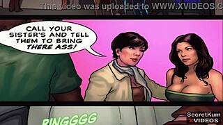 In Kardashians parody episode 3 and 4 angry wife catches sidechick's lipstick on hubby's BBC leading to wild interracial cheating gangbang