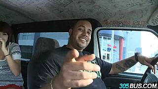 Short Redhead Teen Fucked For Cash Public Bus