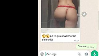 horny latina chats wild losing control online