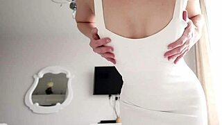 watch her switch from pussy play to gaping ass