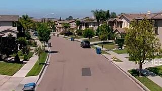 StepMom Anna Kolba and Son Tag-Team Valentine's Fuck with Freeuse Neighbor!