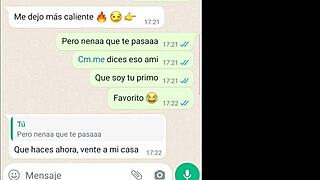 horny latina chats wild losing control online