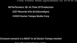 daisy bean spreads for humiliating gyno speculum exam at tampa university by doctor