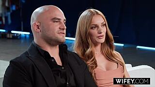Jessi Rae devours every inch of Jason Luv's massive BBC in hotwife frenzy!