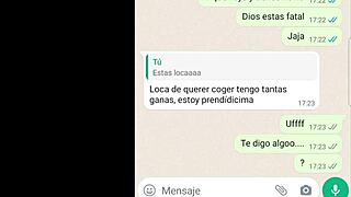 horny latina chats wild losing control online