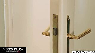 Vixen model Bella Spark eagerly pleasures Christian's cock