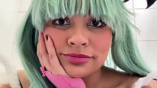 PUBLIC TOILET FARTS AT COSPLAY CON - GASSY BBW COSPLAYER IN COSTUME