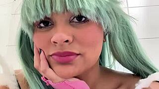 PUBLIC TOILET FARTS AT COSPLAY CON - GASSY BBW COSPLAYER IN COSTUME