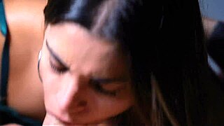 BTS With Cute Colombian Brunette Babe: Big Ass Bent Over Doggystyle Creampie Pov Rough Missionary On Monster Cock