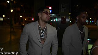 Two Guards Pound Famous Venezuelan DJ's Tight Holes