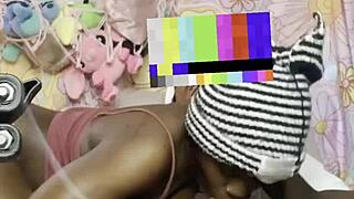 petite caribbean ebony midget takes big black monster cock on florida sofa casually