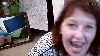 dawnskye dances and wiggles seductively to big bad wolf rhythm