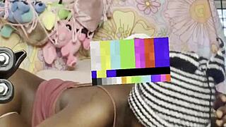 petite caribbean ebony midget takes big black monster cock on florida sofa casually