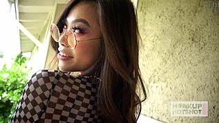 ASIAN VINA SKY BENT OVER RAW FUCKED BY MONSTER COCK DOGGYSTYLE SQUIRTING MESS
