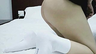 schoolgirl from famous thai school leaks hot amateur cosplay teasing tight pussy solo
