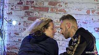 German BBW Wife's Huge Tits Bounce in Cheating Doggystyle Pound