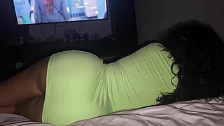 Curvy Stepmom In Short Dress Seduces Stepsons Cock Midnight