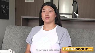 Massive Tits Latina Slut Endures Hardcore Throat Fucking And Deepthroat In Homemade Casting Interview