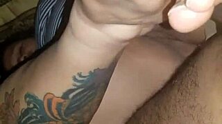 Chubby Latina Wife Jerks Monster Black Cock with Oily Feet Toes Cumshot Explosion