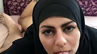 Craving to watch her eat balls and swallow his cum?