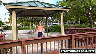 Street teen harley ann wolf drops to knees for tyler steel's cock, but ends in hardcore banging pov cumshot.