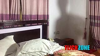 locked out slim hottie seduces neighbor for secret fuck
